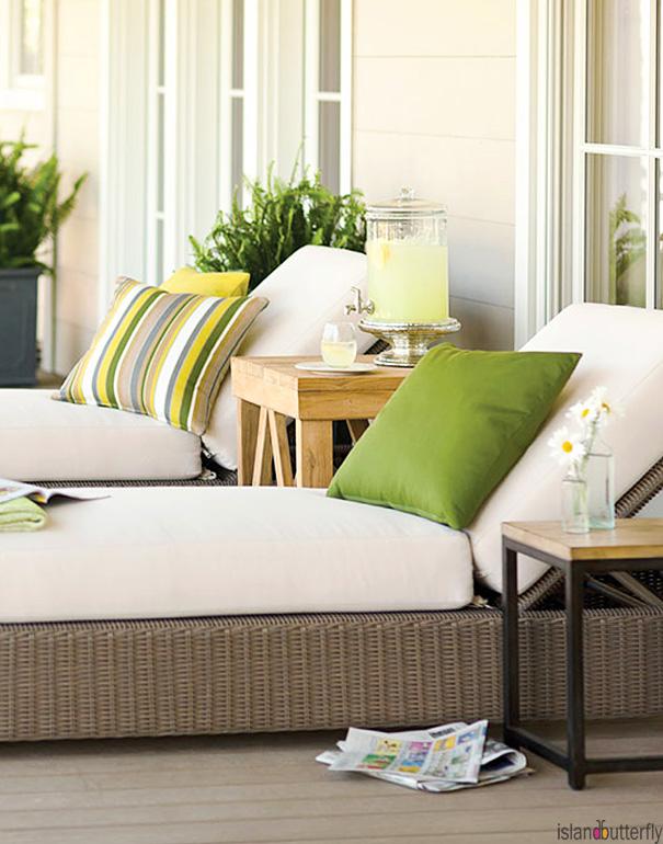 Indoor outdoor cushions